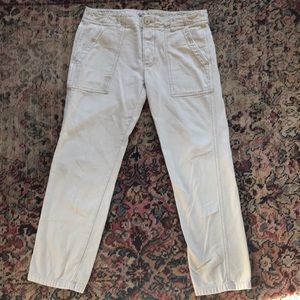 American Eagle Outfitters Low Rise Utility Khakis